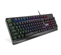 Inter-Tech NK-2000ME clavier Jouer USB QWERTZ Noir