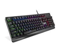 Inter-Tech NK-2000ME Clavier USB QWERTZ Noir