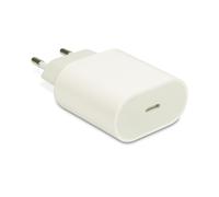 Inter-Tech PD-1020 Chargeur Secteur Universel Blanc, USB-C Power Delivery 3.0, 5-12V, 3A-1.67A, Entrée 200-240V, Dimensions 80x44x23mm