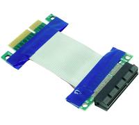 Inter-Tech Riser Card Extender 5 cm PCIe x4 Câble Riser [1x PCIe - 1x PCIe]
