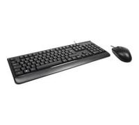 INTER-TECH Kit clavier et souris AC KB-101DE