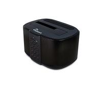 INTER-TECH Station d'accueil GD-PDLK02 1 x 2,5 o 3,5 Sata I II III avec Fermeture AES 256 Bits