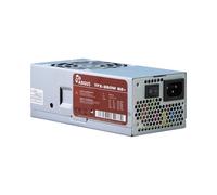 Inter-Tech TFX-350W Alimentation 350W ATX 20+4 Pin, PFC Actif, 80 PLUS, 1xVentilateur 8cm, Connecteurs SATA/Molex/PCIe/Floppy, Gris