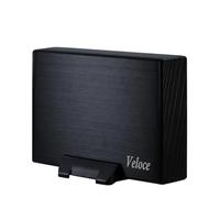 Inter-Tech Veloce GD-35612 - Speichergehäuse - 8.9 cm (3.5") - SATA 3Gb/s - 300 MBps - USB 3.0