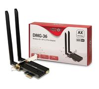 Inter-Tech Wi-Fi6E+ BT5.2 PCIe Adapter DMG-36 5400 Mbps au détail