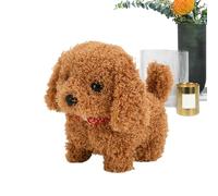 interactif chiot lapin en peluche marchant aboyant animal jouet électronique animal peluche compagnon petits garçons filles activité éducative apprentissage développement son