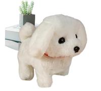 interactifs pour chien avec son d'aboiement, compagnon en peluche qui aboie, jouet de chiot robotique, cadeau pour amis, garçons et filles, maison intérieure, anniversaire, Noël et Gr