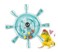 Interactifs pour Oiseaux Exercice Interactif Rotatif De Petite | Accessoires de Cage à Oiseaux avec Hochet Tournant Calopsittes Perruches Ondulées Conures et Perroquets Exercice et