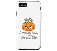 Interaction Humaine évitée avec succès Aujourd'hui Funny Halloween Coque pour iPhone SE (2020) / 7/8