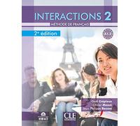 Interactions 2 - Niveau A1.2 - Livre de l'élève + Audio téléchargeable en ligne - 2ème édition