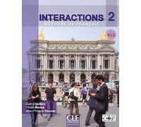 Interactions 2 - Niveau A1.2 - Livre de l'élève + DVD Rom