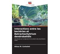 Interactions entre les bactéries et Batrachochytrium dendrobatidis