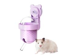 Interactive Bouteille d'eau pour hamsters, chinchillas, hérissons, bunnies, 2,48 x 3,07 x 4,89 pouces