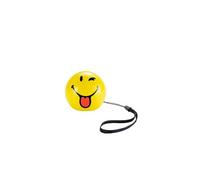 Mini enceinte sans fil jaune smiley clin d'oeil Bigben - Neuf