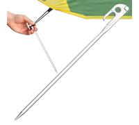 Interactive Camping Ground Stakes, Canopy Fixing Pegs, Stainless Steel Spikes, Rust Resistant Outdoor Anchors, Lightweight Compact Set, for Tents, Awnings, Backpacking