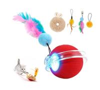 Interactive Cat Ball, Motion Sensor Toy, Automatic Moving Kitten Play | Indoor Style Accessory, Classic Pet Gift, Portable Organizer for Exercise Enrichment Home Living Room Bedroom Balcony