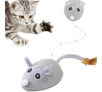 Interactive Cat Toy,Automatic Cat Toy,Automatic Mouse Cat Toy,Plush Mouse Toy for Cats,Indoor Cat Toy,Stimulates the Chasing Instinct of Kittens