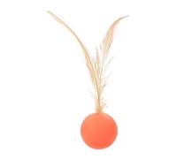 Interactive Cat Toy Ball - Self-Entertainment Toy - Cat Balls | Rolling Chasing Toys | Sensory Stimulation Ball with Feather for Indoor & Outdoor Play Hunting Exercise Training & Boredom Relief