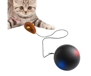 Interactive Cat Toy Ball Smart Automatic Moving - Rolling Ball for Bored Cats, Fun Play and Exercise Toy for Kitten Puppy Dog Pet, Indoor Outdoor Stimulation, Enrichment Activity, Safe Du