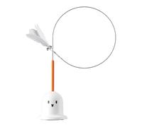 Interactive Cat Toy Intelligence - Toys Flyer | Jouets de sport en forme de chat avec succion, teaser interactif Cat Spring - magique avec cloche pour l'entraînement de chaton