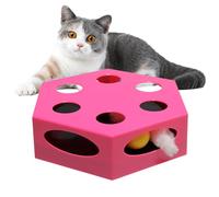 Interactive Cat Toy - Smart Moving Kitten Teaser, Activated Pet Entertainment Device with Engaging Function, Cat Exercise Toy, Boredom Relief Stimulation Play Gadget, Cats Enrichment Activity Tool