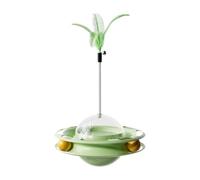 Interactive Cat Toys-4-in-1 Treats pour Chatons | Jouets De Mangeoire Lent Intelligent avec Balle | Promose Le Jeu, Le Mouvement Et Le Flux De Nourriture pour Les Chats À L'intérieur Et À L'extérieur