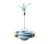 Interactive Cat Toys-4-in-1 Treats pour Chatons | Jouets De Mangeoire Lent Intelligent avec Balle | Promose Le Jeu, Le Mouvement Et Le Flux De Nourriture pour Les Chats À L'intérieur Et À L'extérieur