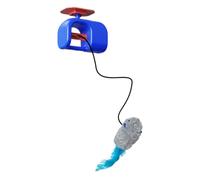 Interactive Cat Toys - Hangable Rechargeable Silent | Self Moving Cat Enrichment Toys with Automatic Motion for Small Medium Large Kitten Indoor Home Apartment Door Frame Play Exercise Stimulation