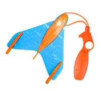 Interactive Catapult Airplane Toy - Glider Plane with Light Sound Effects, Kids Model Aircraft Launcher Outdoor Flying Sports Game Set | Idéal pour Backyard Family Fun Beach Park Camping Entertainment