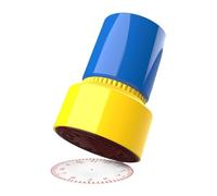 Interactive Child Clock Stamp, Fun Portable Learning Toy, Teaching Clock Stamp with Durable Material, Educational Art Accessory, Colorful Design with Easy Use, Learning Tool for Children Classroom