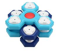 Interactive Dog Bowl, Puzzle Feeder for Healthy Eating with Rotating Layers, Durable PP Pet Slow Feeder for Home Kitchen Living Room Balcony Apartment Dormitory and Indoor Feeding for Small and Large