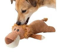 Interactive Dog Plush - Chew Toy for Training Fun | Soft Plush with Squeaky Sound, Animal Doll Design, Helps Reduce Boredom, Suitable for Small Medium Large Pets, Engages Puppies, Ideal for Playtime