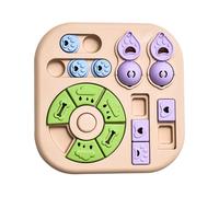 Interactive Dog Puzzle Toy - 11 Inch Non-Slip Treat Dispenser | Slow Feeder Brain Game, Mental Stimulation Toy for Puppy, Kitten, Boredom, Foraging, and Training Use