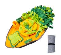 Interactive Dog Snuffle Mat, Pet Treat Dispenser Toy, 15 inches Foraging Mat, Non-Slip Fabric Puzzle with Soft Layers, Pet Enrichment Toy with Fun Design, Training Accessory for Small Medium Large