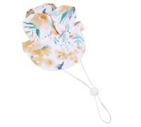 Interactive Dog Sun Hat, Cute Colorful Sun Protection Dog Bonnet with Ear Hole, Breathable Sun Protection Pet Caps, Cooling Bucket Hat for Small, Medium and Large Pets, 35-45cm