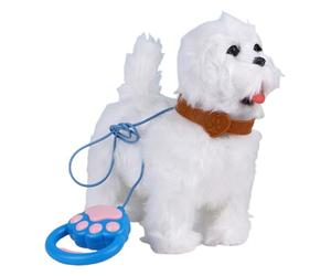 Interactive Dog Toy - Interactive Dog Chew Toys | 22cm Soft Puppy Toys, Electric Puppy Doll with Simulated Bark Action, Electric Companion Model for Play Scene, Touchable Toy Dogs with Music Mimic
