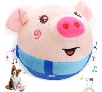 Interactive Dog Toy Plush Toy for Pets in Active Moving and Mobile USB Rechargeable Plush Toy Musical Animal Plush Toy