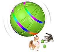 Interactive Dog Toys Ball, Interactive Rolling Ball, Remote Control Activated Smart Pet Rolling Ball, Rechargeable Intelligent Dog Toy Ball with LED Flash Light for Small, Medium, Large Dogs