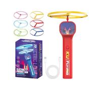 Interactive Fetch Cat Toy Rechargeable Kitten Flying Toy, Saucer Disc with Rotation, Pet Training with Development Detail, Exercise Gadget with Play Style, Intérieur Outdoor Garden Play for Owner