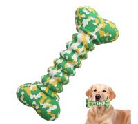 Interactive Fetch Toys, Teeth Cleaning Toys, Puppy Chew Toy, Dog Training Toys, Bite-Resistant Rubber Bone with Teeth-Cleaning Features, Fetch, Play, and Training