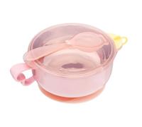 Interactive Insulated Bowl, Suction Base, Water Filled Design, Easy Grip Handle Support, 400ml Spill Resistant Thermal Tableware for Kids Eating Independently at Home or Outdoors 7.09x3.15 Inches