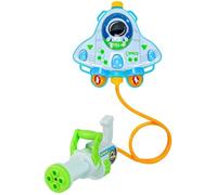 Interactive Kids Water Pump Bath Toy, Outdoor Water Pump with Excellent Abs Material Backpack Type Tight Connect Cute Toddler Water Pump Toys for Outdoor Activities Water Parks (Gatling Astronaut