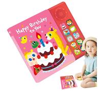 Interactive Music Book - Children’s Song Book, Fun English Reader | Dispositif d'apprentissage des Lumières, livre de contes audio rimé, idéal pour les bébés, la garderie, la classe, le cadeau d'anniv