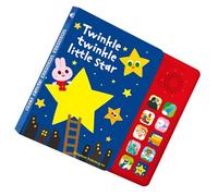 Interactive Music Book, Musical Learning Sound BOOKSS with 10 Classic Nursery Rhymes, English Enlightenment Educational Toy Early Language and Listening Development Aid 9.06x8.27x1.18 inches