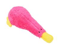 Interactive P Squeaky Dog Toy Toy - E Duck Design, Doux sur Les Dents, pour Les Chiots et Les Chiens SM (Blue) (Purple) (Yellow) (Green) (Rouge)
