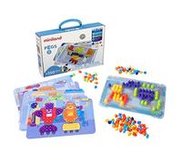 Miniland Jeu de construction Mosaïque picots 15 mm – 150 pièces – Multicolore – Enfants