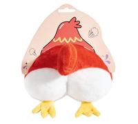 Interactive Plush Dog Toy - Cute Fart Sound Squeaky Pet Doll for Engaging Chewing and Fetch Games, Soft Plush Toy with Sound Feature for Small, Medium, Large Dogs, Puppy Kitten, Home Training Pets