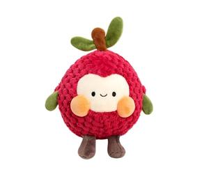 Interactive Plush Toys with Sounds,Electric Fruit Design Bouncy Sensory Ball - Speech Imitation Plush Fruit,for 6 Months and Older Boy Girl Kids Crawling Learning Communication Hearing Skills Language
