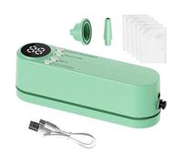 Interactive Portable Vacuum Sealer Machine, Bag Sealer Handheld Food Save, Versatile Strong Suction Vacuum Preservation Sealing Tool for Meat Grain Vegetables Snacks, 60kpa