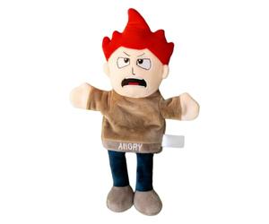 Interactive Puppet Toy - Soft Plush Role Play Doll | Educational Hand Puppets with Expressive Design & Gentle Texture for Kids Parties Family Activities Teaching and Creative Play